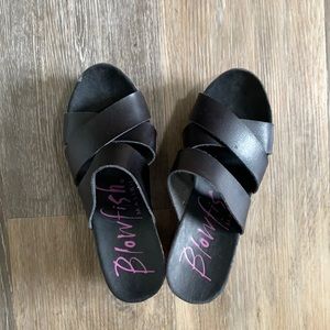 Blowfish sandals size 7